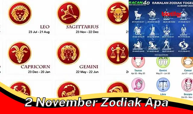 2 november zodiak apa