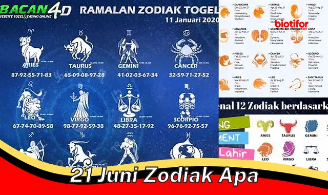 21 juni zodiak apa 21 juni zodiak apa