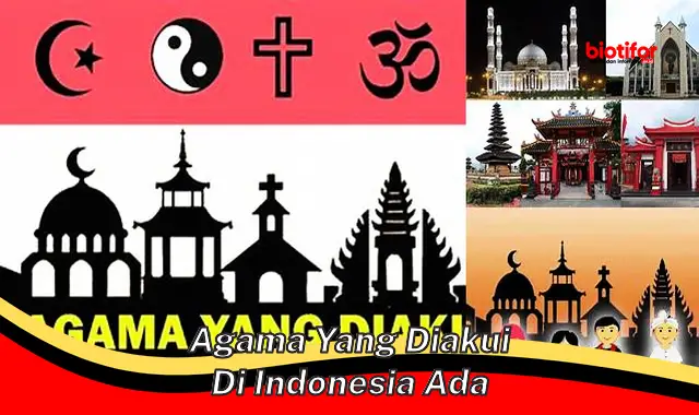Agama yang Diakui di Indonesia: Panduan Komprehensif