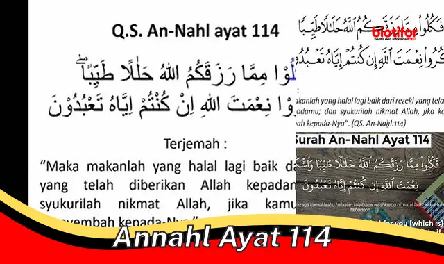 Rahasia Kekuasaan Allah dalam An-Nahl Ayat 114