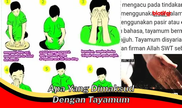 apa yang dimaksud dengan tayamum apa yang dimaksud dengan tayamum