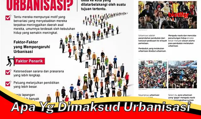 Arti Urbanisasi: Pengertian dan Dampaknya