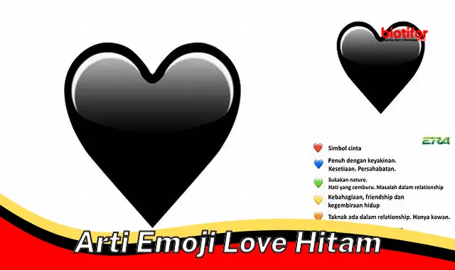 arti emoji love hitam arti emoji love hitam