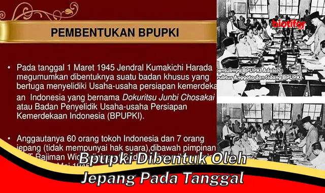 Sejarah Penting: BPUPKI Dibentuk untuk Persiapan Kemerdekaan Indonesia