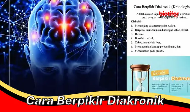 Memahami Cara Berpikir Diakronik: Kunci Melihat Perkembangan dari Waktu ke Waktu