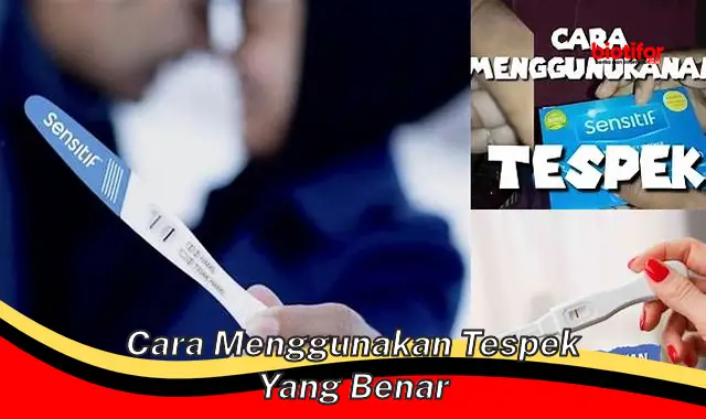 Panduan Lengkap: Cara Menggunakan Tespek yang Benar untuk Hasil Akurat