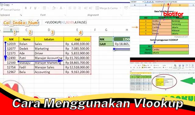 Cara Praktis Menggunakan VLOOKUP untuk Pengolahan Data Excel