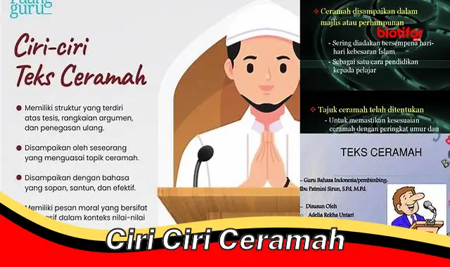 Rahasia Ciri-Ciri Ceramah yang Efektif