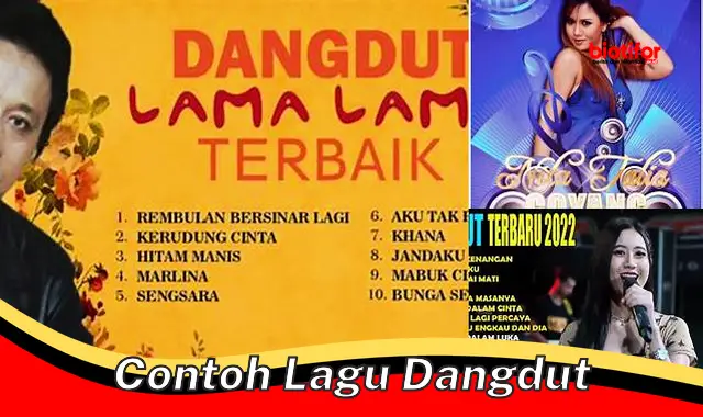 contoh lagu dangdut contoh lagu dangdut