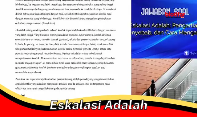 eskalasi adalah eskalasi adalah