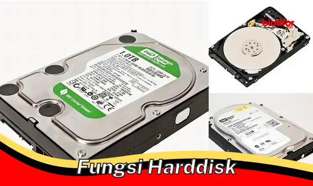 Pahami Fungsi Penting Harddisk dalam Komputer Anda