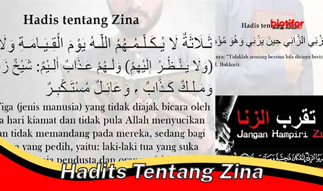 Panduan Hadis untuk Hindari Zina dan Dampak Buruknya