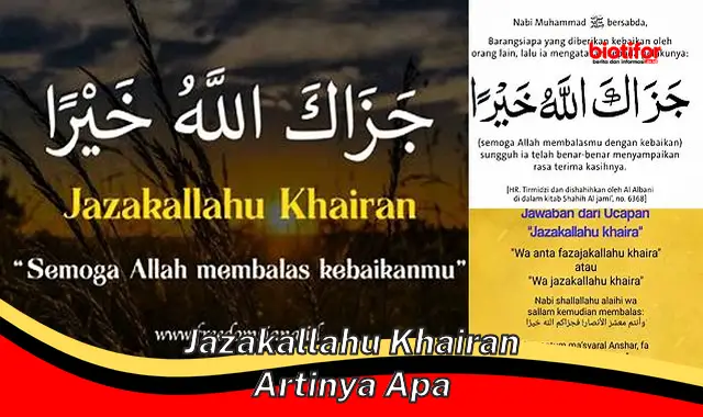 jazakallahu khairan artinya apa jazakallahu khairan artinya apa