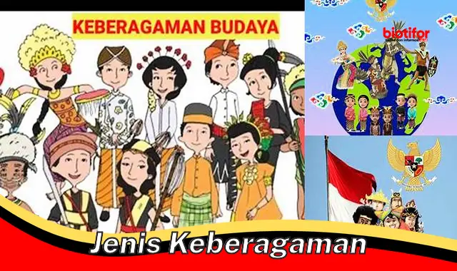 jenis keberagaman jenis keberagaman
