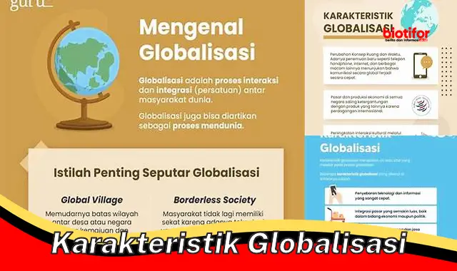 Karakteristik Globalisasi: Menelaah Fitur-fitur Interkoneksi Global