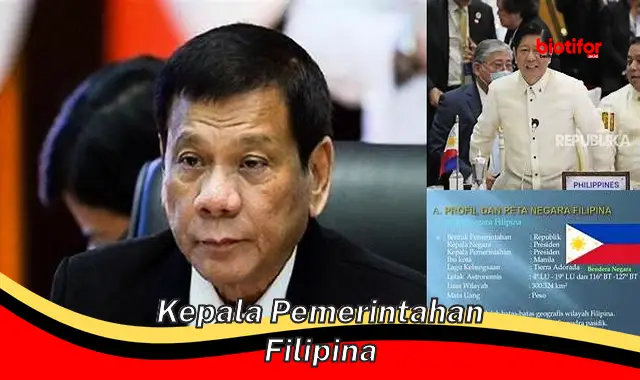 kepala pemerintahan filipina kepala pemerintahan filipina