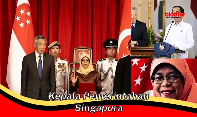 kepala pemerintahan singapura