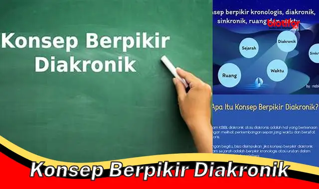 konsep berpikir diakronik konsep berpikir diakronik