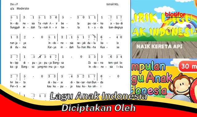 lagu anak indonesia diciptakan oleh lagu anak indonesia diciptakan oleh