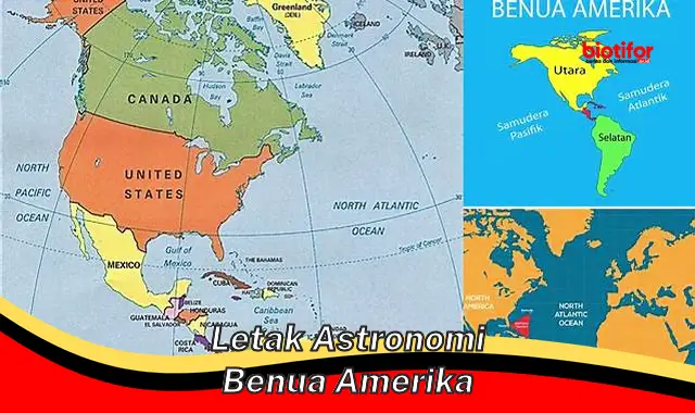 letak astronomi benua amerika