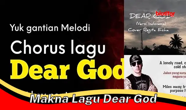 makna lagu dear god makna lagu dear god