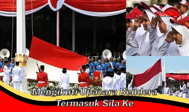 Mengikuti Upacara Bendera: Wujud Sila Ketuhanan yang Luhur