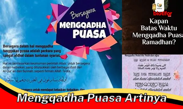mengqadha puasa artinya mengqadha puasa artinya