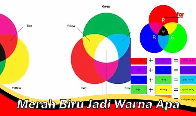 Cara Mudah Memahami "Merah dan Biru Campur Jadi Warna Apa"