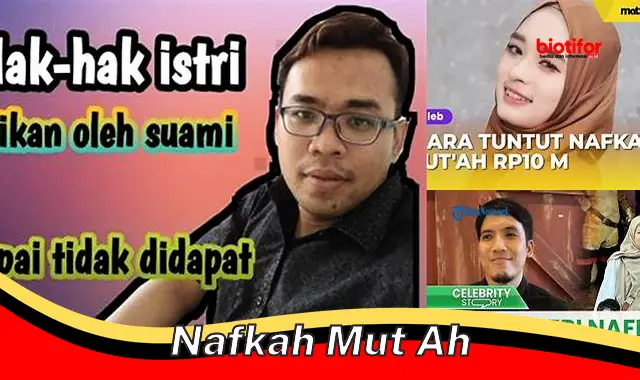 nafkah mut ah nafkah mut ah