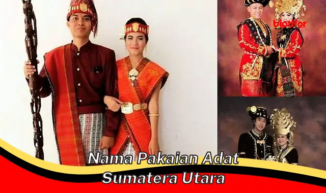 Mengenal Ragam Nama Pakaian Adat Sumatera Utara