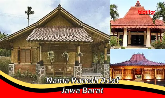 nama rumah adat jawa barat