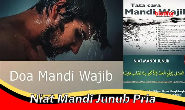 niat mandi junub pria niat mandi junub pria