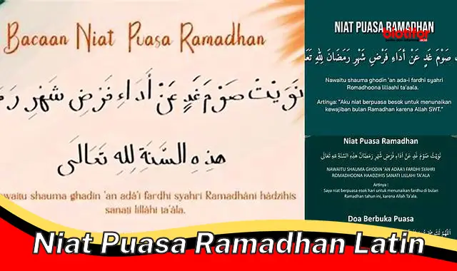 niat puasa ramadhan latin niat puasa ramadhan latin