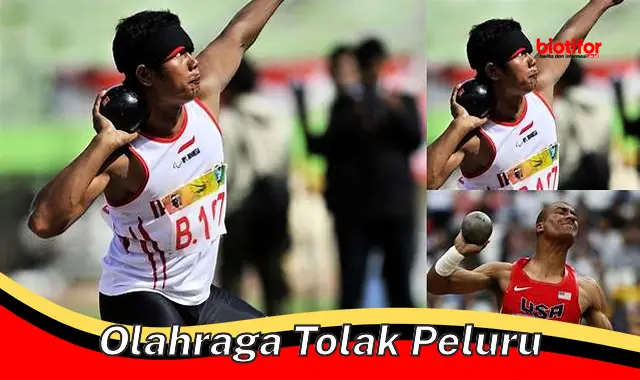 olahraga tolak peluru olahraga tolak peluru