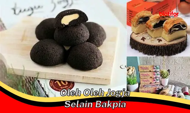 Oleh-oleh Khas Jogja Selain Bakpia, Wajib Dibawa Pulang!