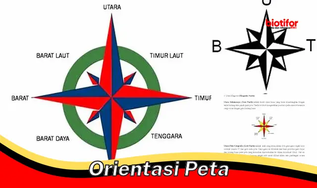 orientasi peta orientasi peta