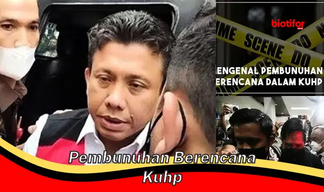 pembunuhan berencana kuhp pembunuhan berencana kuhp