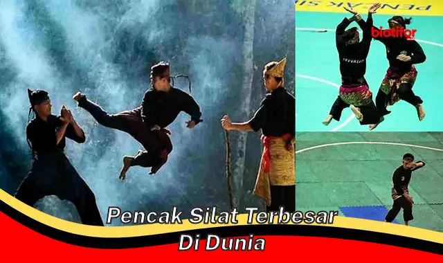 Pencak Silat Terbesar Dunia: Pelestari Budaya dan Pembangkit Manfaat