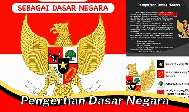 Panduan Lengkap Pengertian Dasar Negara