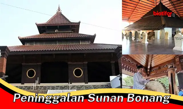 peninggalan sunan bonang peninggalan sunan bonang