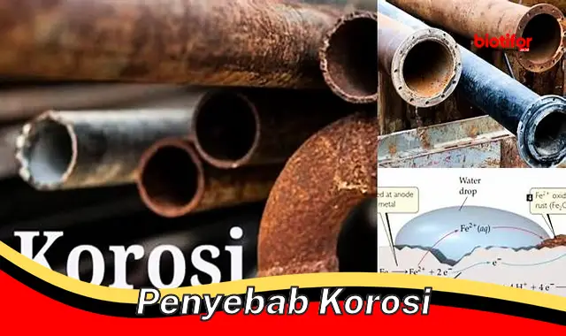 penyebab korosi