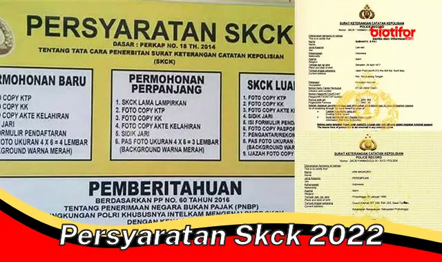 persyaratan skck 2022 persyaratan skck 2022