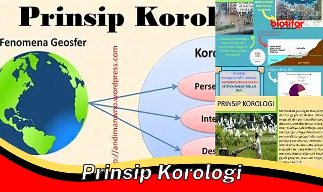 Rahasia Distribusi Makhluk Hidup: Prinsip Korologi