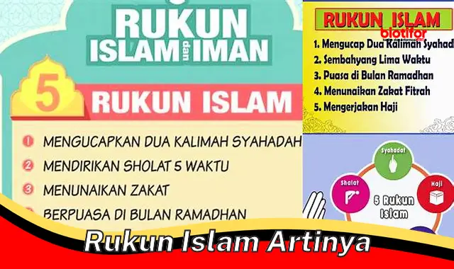 rukun islam artinya