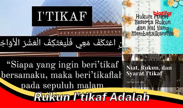 Panduan Lengkap Rukun I'tikaf: Syarat Sah Ibadah Mendekatkan Diri pada Allah