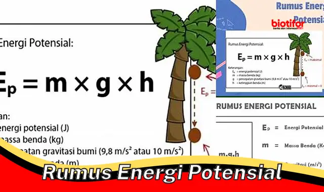 Cara Mudah Memahami Rumus Energi Potensial dalam Fisika