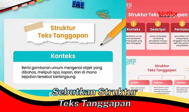 Struktur Teks Tanggapan: Panduan Menyusun Teks Tanggapan Efektif