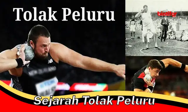 Sejarah Lengkap Tolak Peluru: Teknik, Atlet, dan Perkembangan