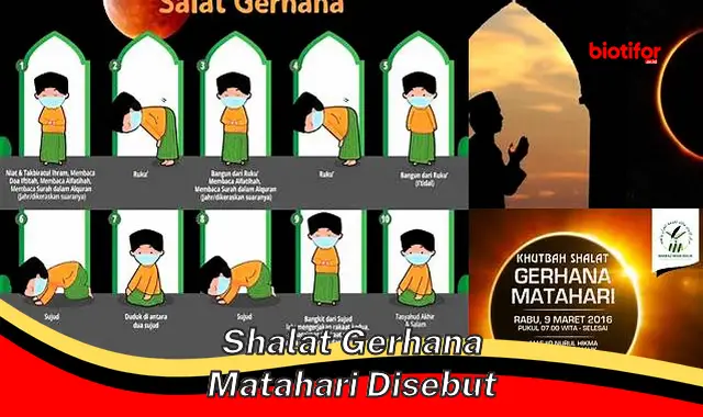 shalat gerhana matahari disebut shalat gerhana matahari disebut