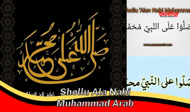 Ibadah Penting: Panduan Lengkap Shollu Ala Nabi Muhammad Arab